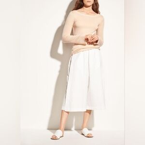 Vince Fitted Back Cashmere V Neck Sweater In Praline Xs Very Gently Used